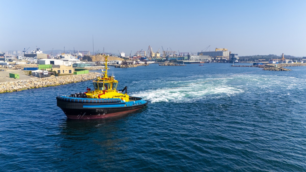 Sanmar Shipyards Completes Sea Trials for 3rd Fully Electric Tugboat Built for SAAM Towage