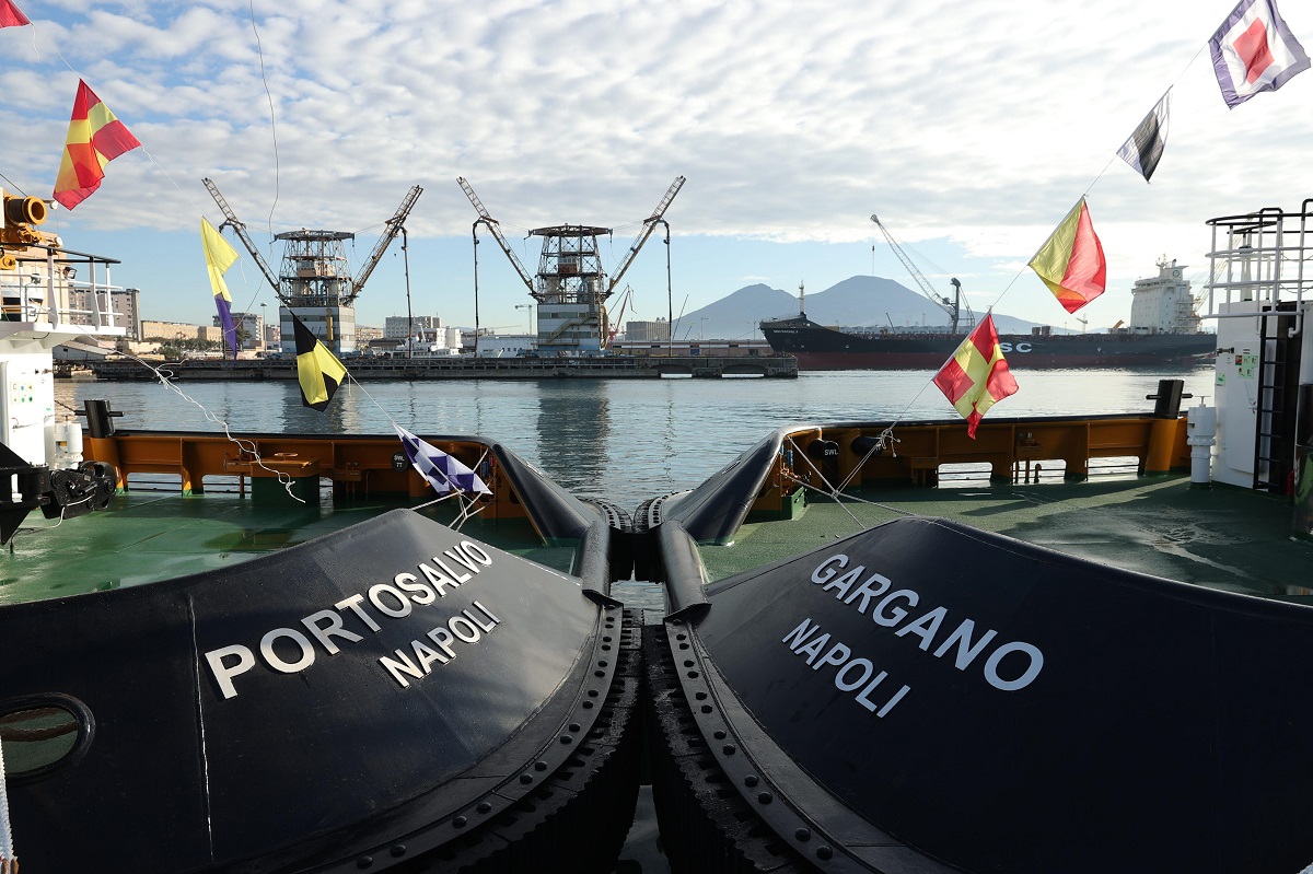 Italian Operator Holds Naming and Christening Ceremony for Sanmar Built Tugs