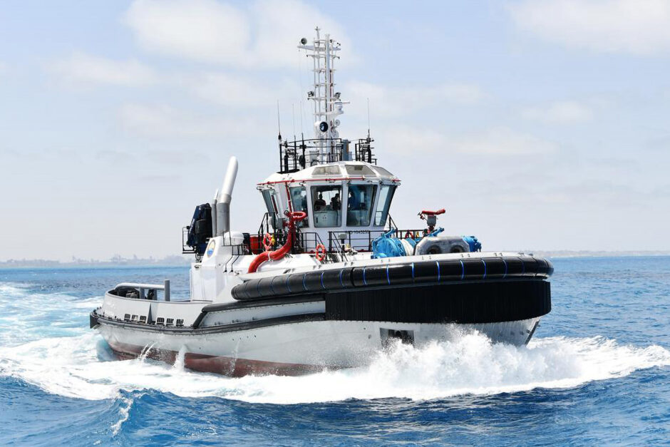 First of RAstar 3200-W series tugboat delivered to Egyptian Navy
