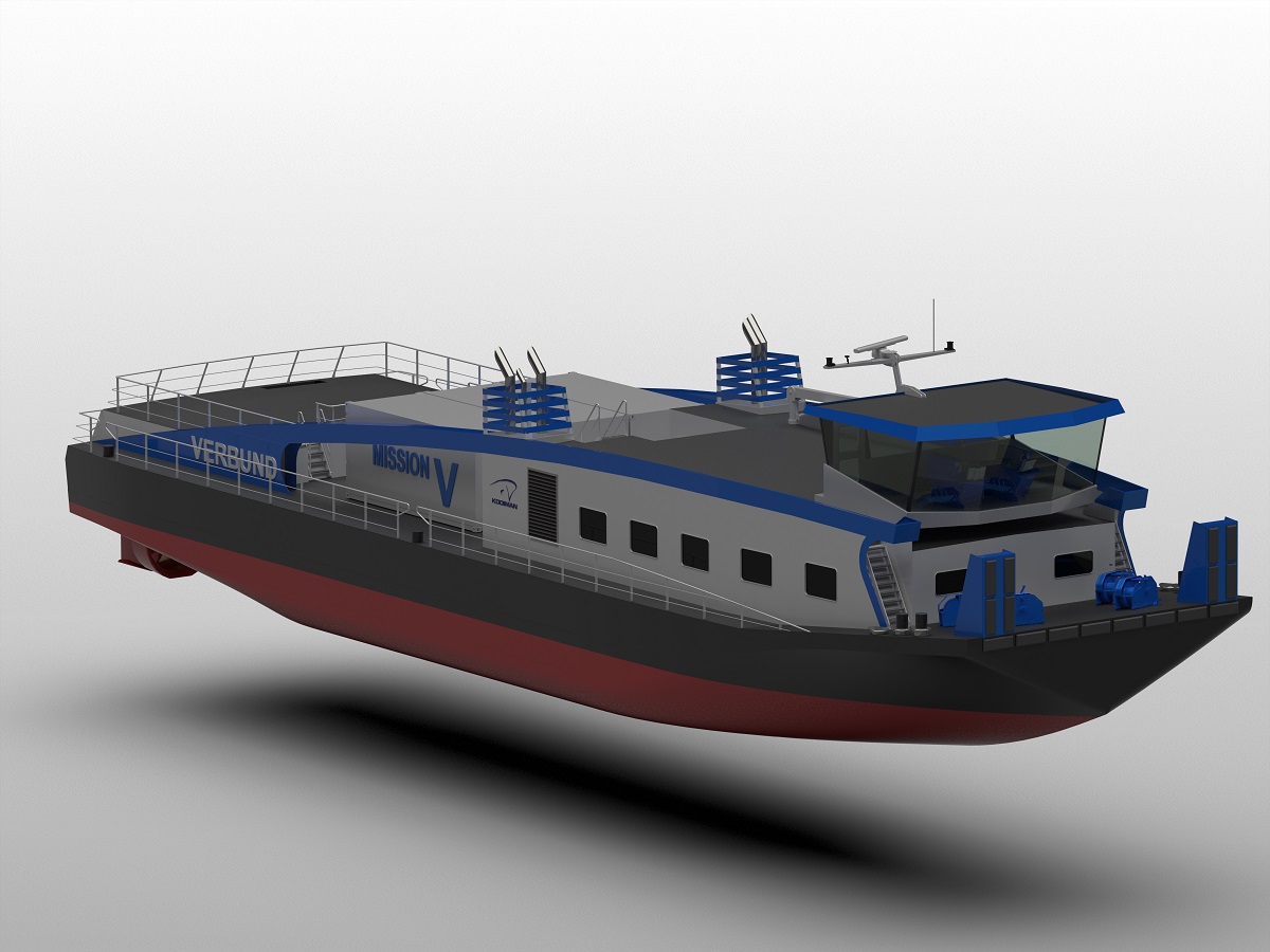 Kooiman Marine Group to design and build cutting-edge pusher tug for Verbund Hydro Power