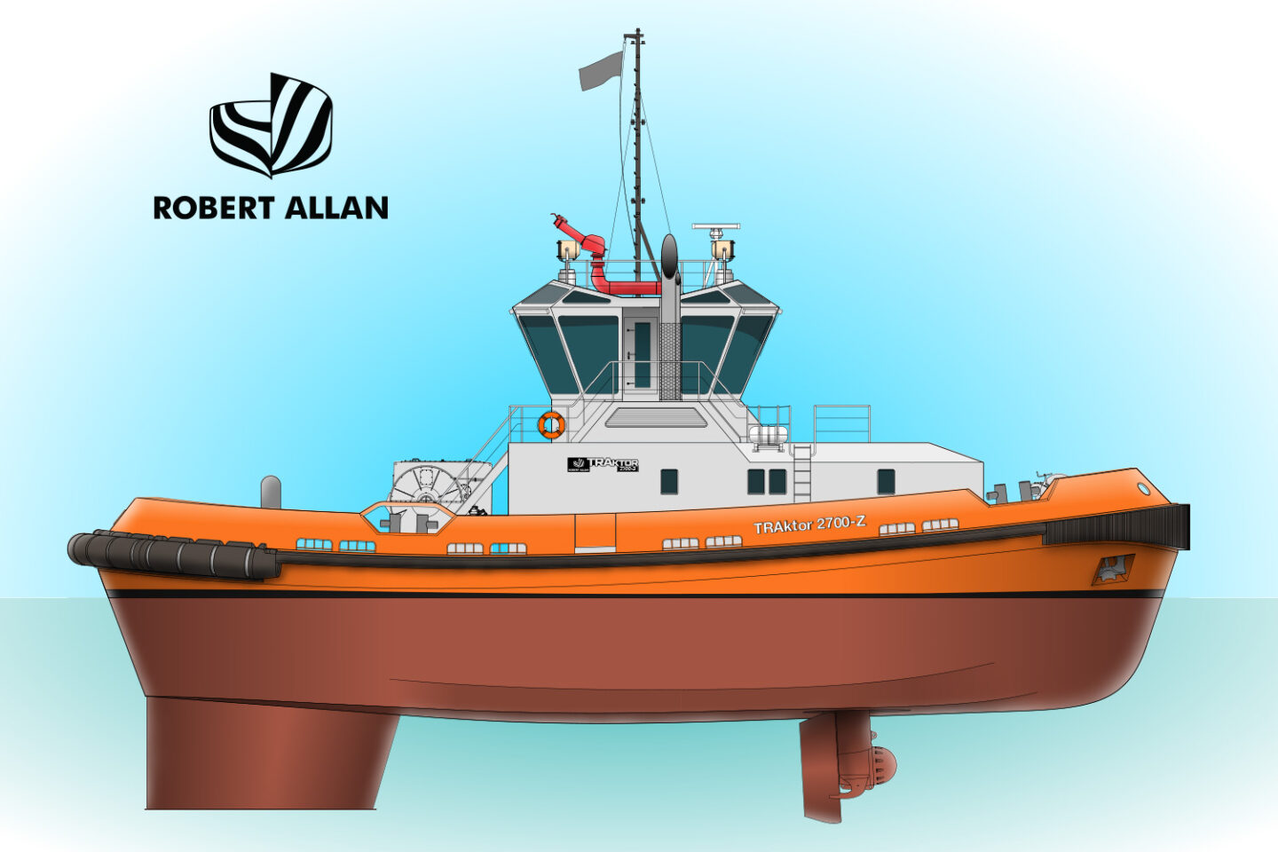 Keel laying ceremony held for Robert Allan Ltd designed traktor tugs