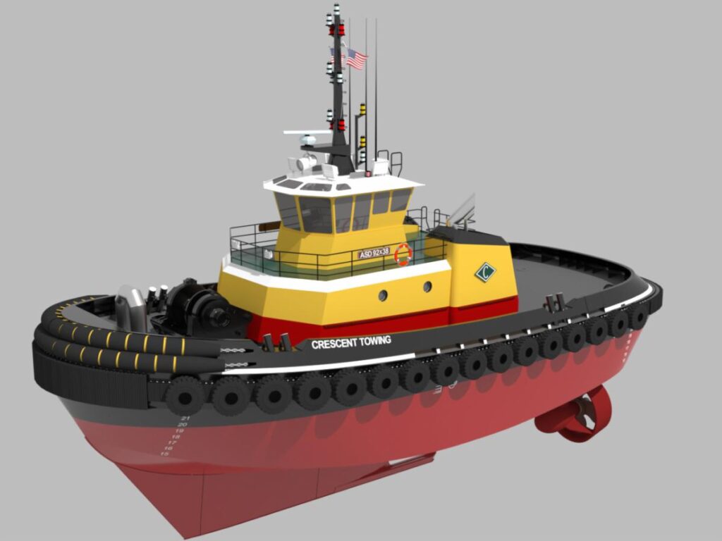 Crescent adding Tier 4 tug for Mississippi River operations