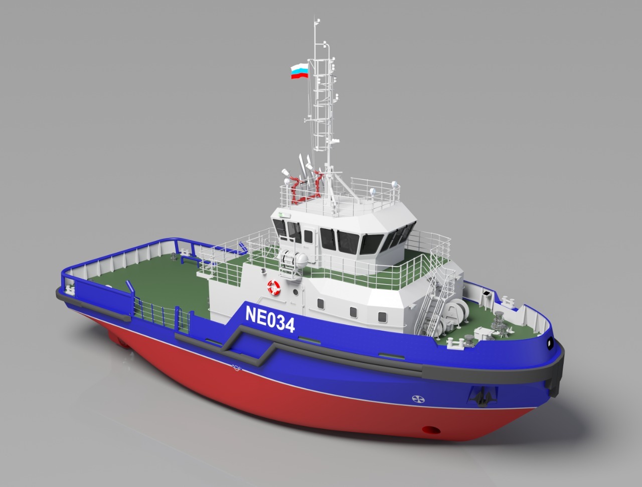 Nordic Engineering completes concept design of multifunctional tug NE034