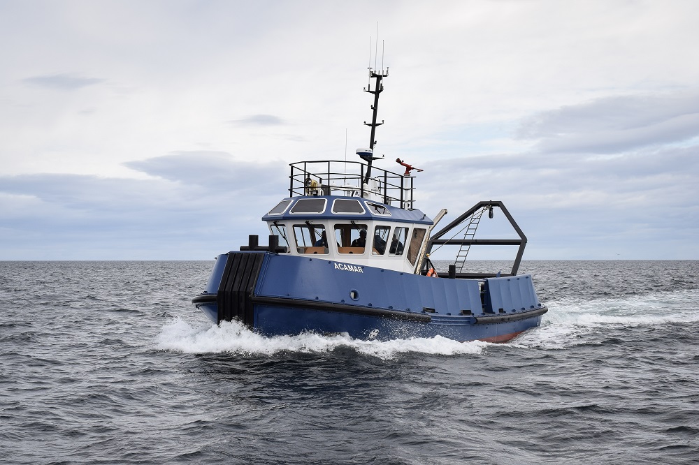 Shoreham 16m Harbour Tug completed delivery voyage