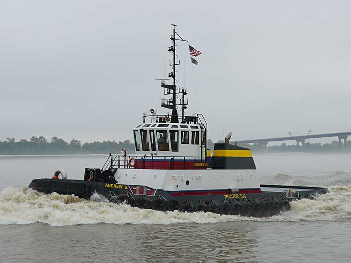 Bisso Towboat takes delivery of first Tier 4 ASD tractor tug on the Mississippi