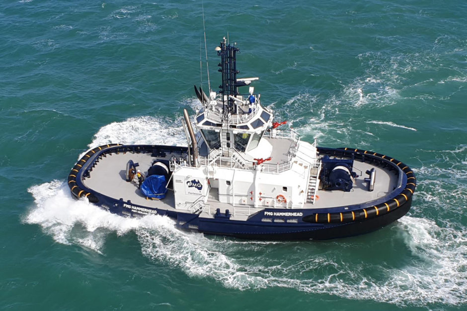 Eight new ART 85-32W Rotortugs® by Robert Allan Ltd. now in Port Hedland