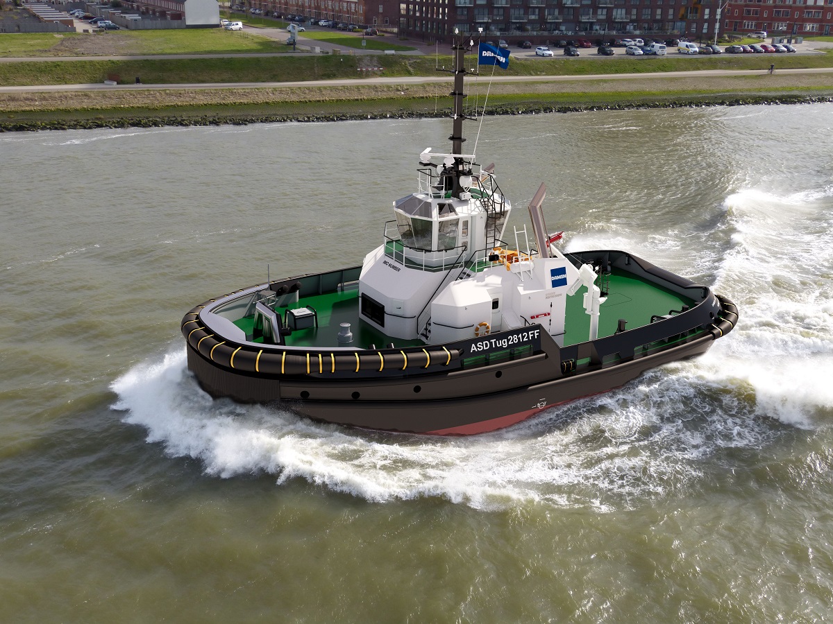 Keeping your options open The Damen ASD Tug 2812 FF: Flexibility is the key to the future