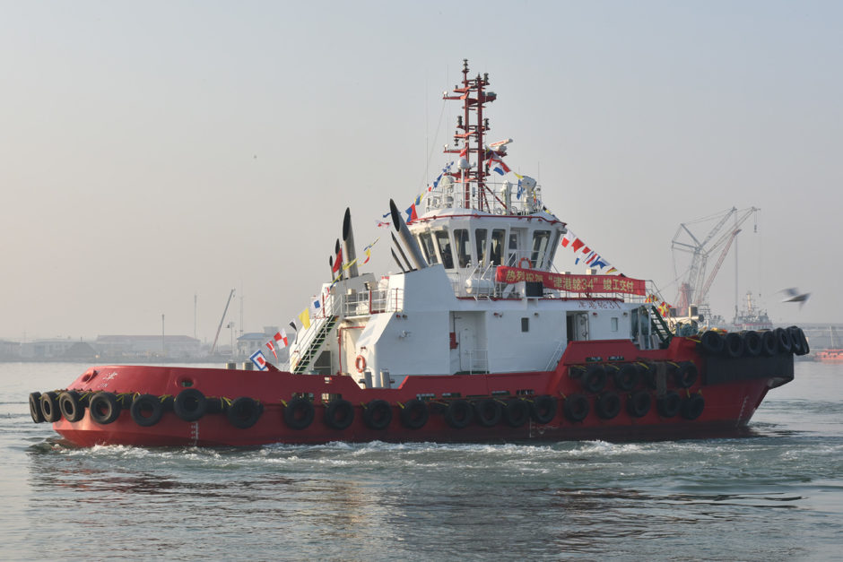 ASD 35/50 tug delivered to Tianjin Port