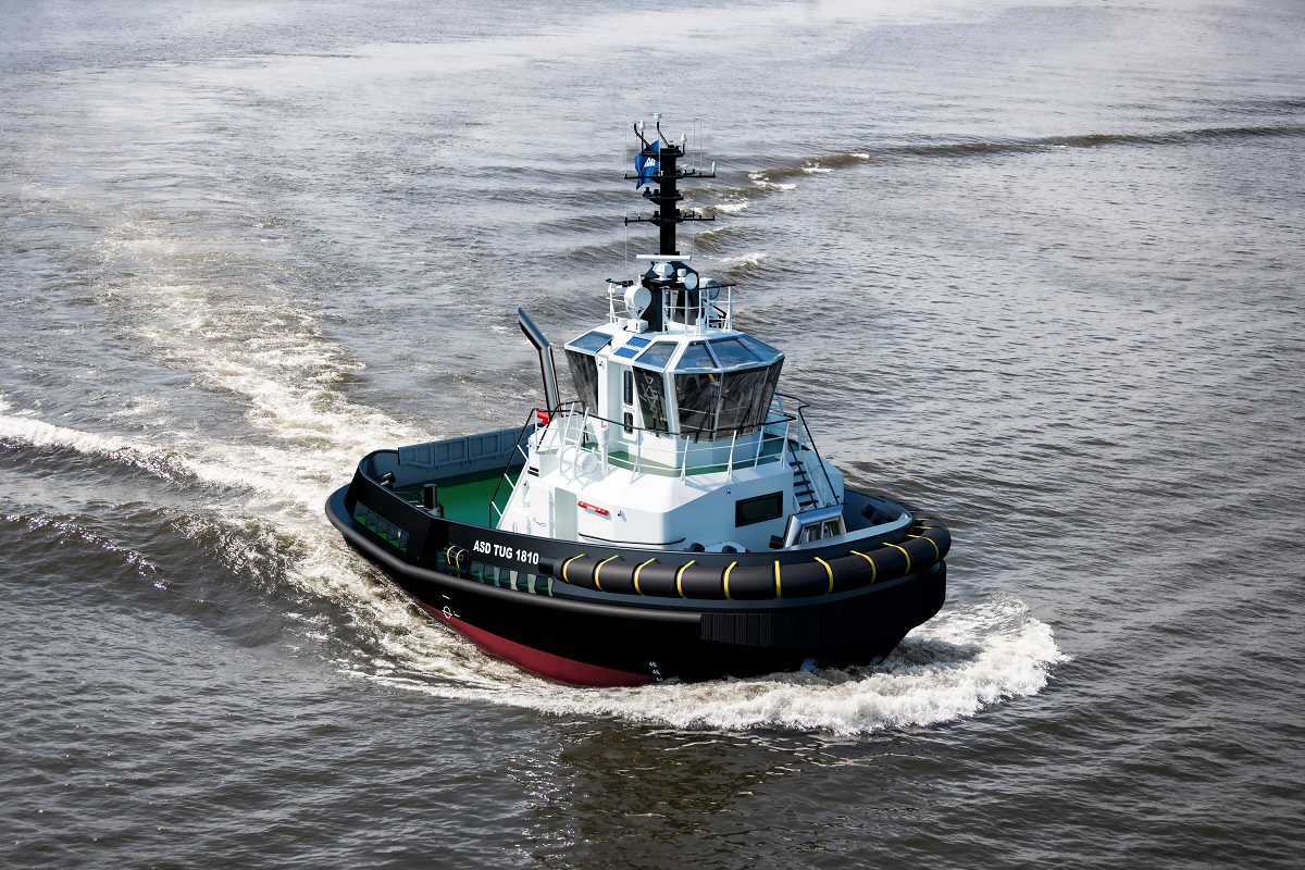 Damen unveils new compact ASD Tug 1810