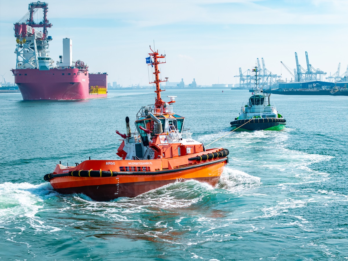 Damen delivers ASD Tug 2111 Argo to WUZ Port and Maritime Services
