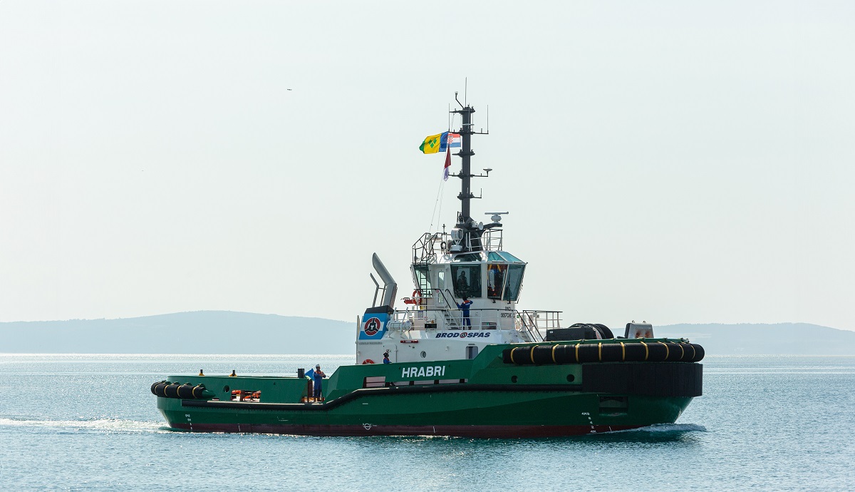 Damen delivers ASD Tug 2811 to Brodospas