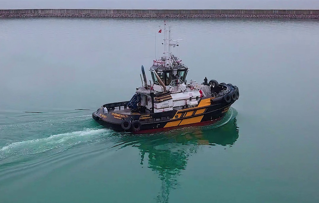 Successful delivery of MED-A2360 model tug to its Turkish operator