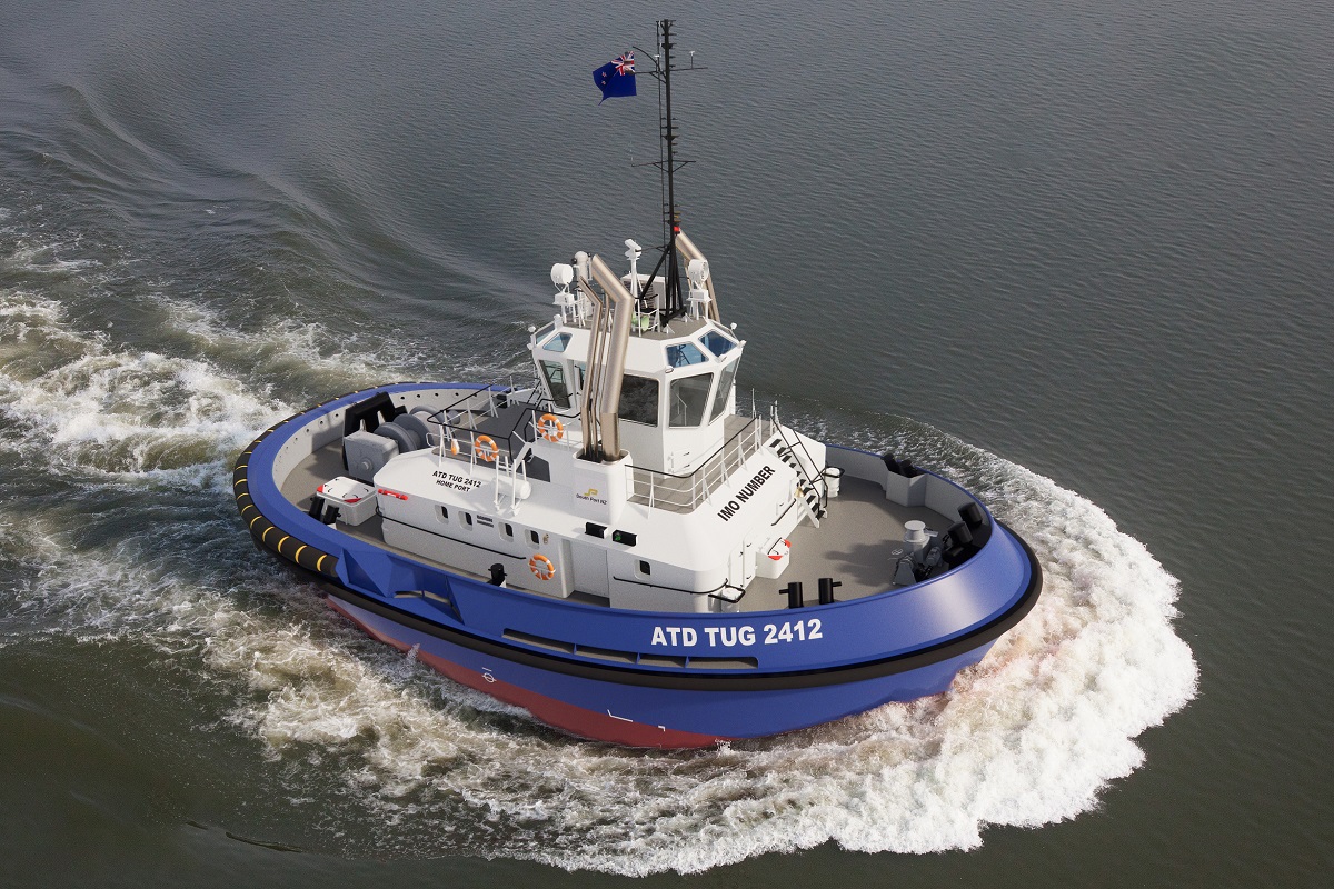 Damen signs with South Port New Zealand for ATD 2412