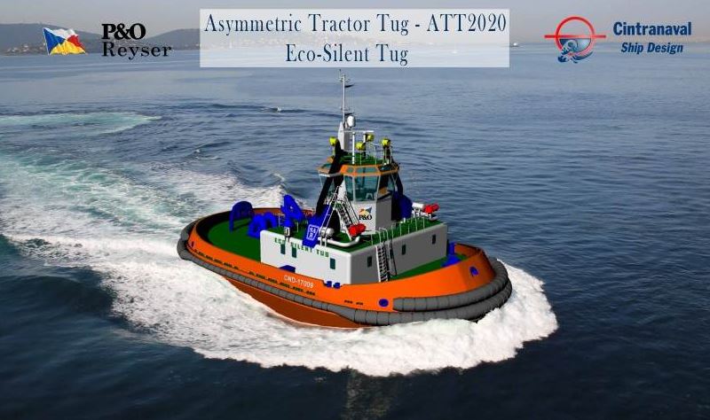 Med Tier III Harbor Tug Powered by MAN