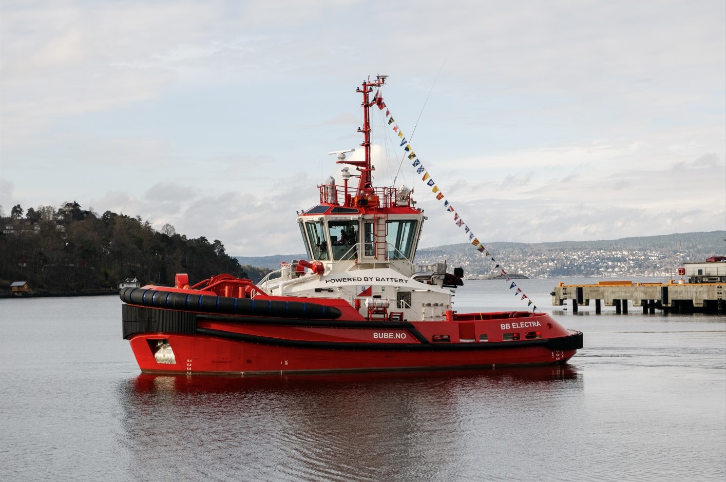 Busy eight months of successful operations for Europe’s first fully electric tug