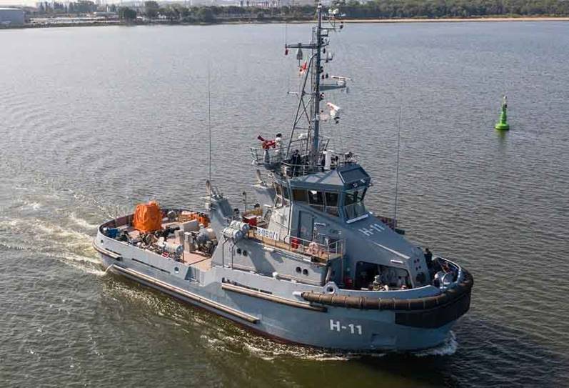 Bolko first of six tugboats for the Polish Navy