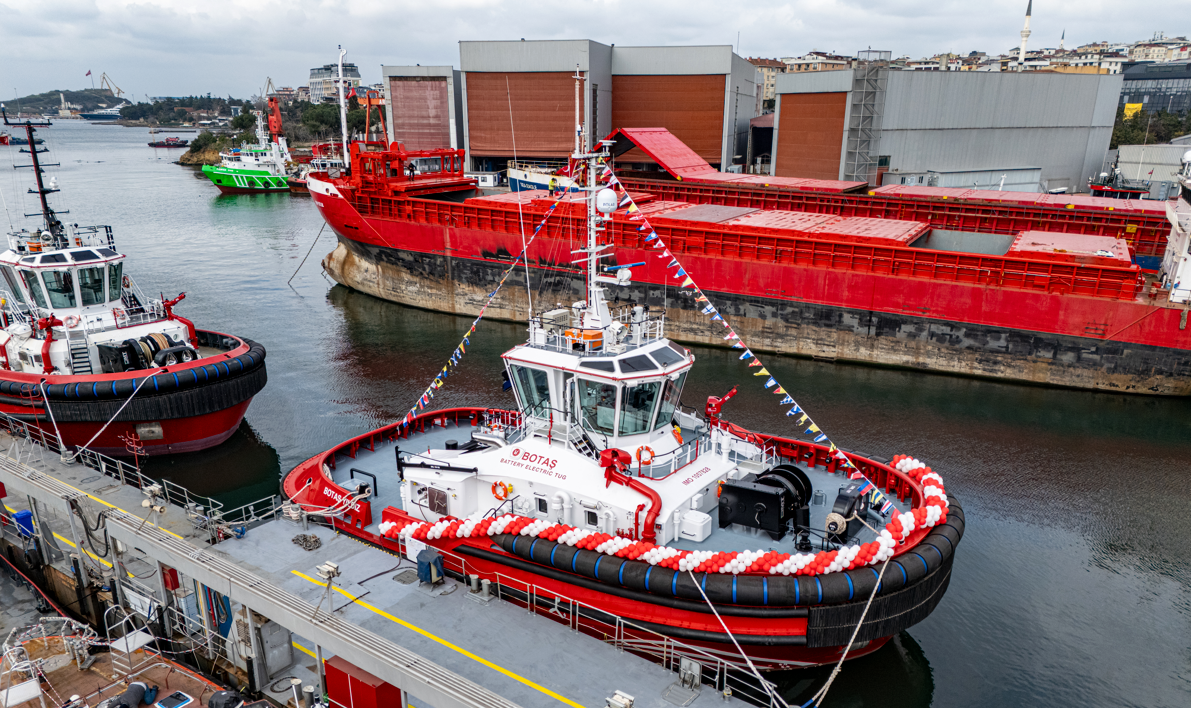 Sanmar Holds Delivery Ceremony for Four Fully Electric Tugs Built for BOTAŞ, Türkiye’s State-Owned Crude Oil and Natural Gas Pipelines and Trading Company