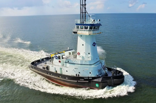 Master Boat Builders delivers new ATB tug to Kirby