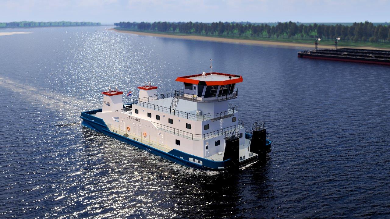 Concordia Damen contracted to deliver a 5,400 HP River Pusher to Girona S.A., Paraguay