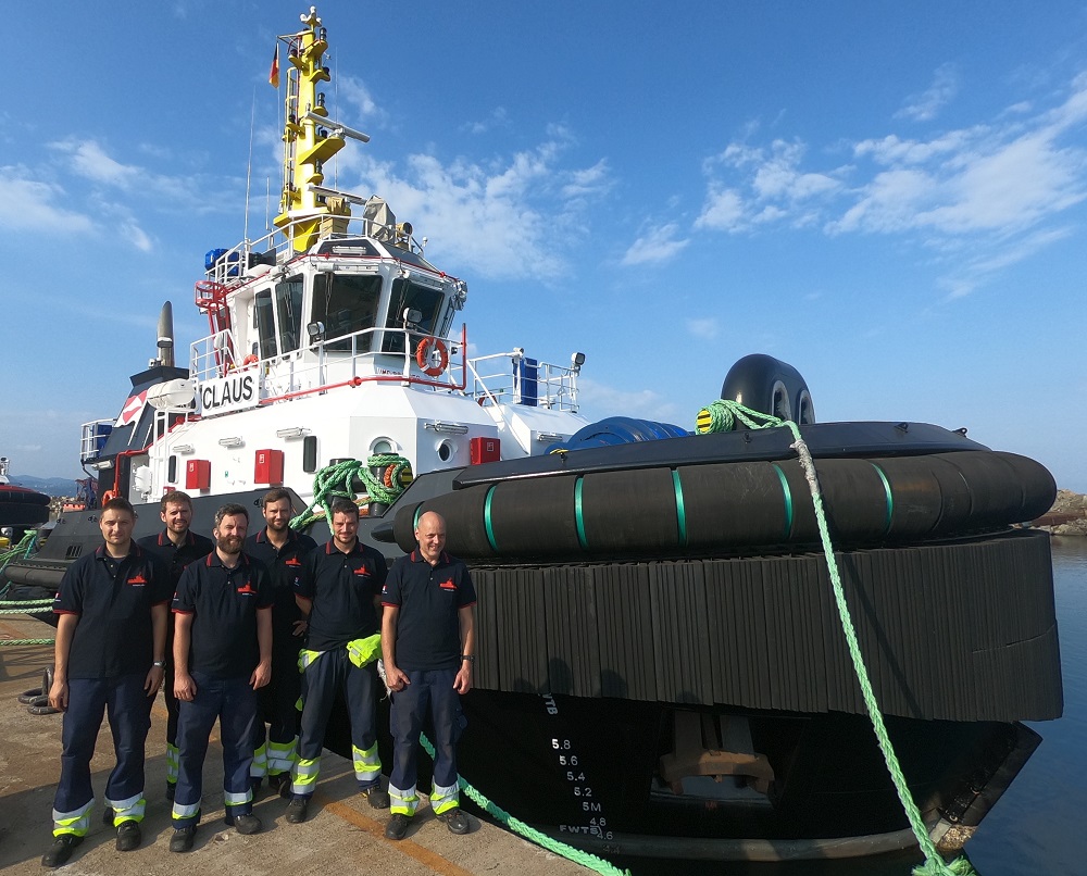 J. Johannsen & Sohn takes delivery of newbuilding ASD tugboat CLAUS with 75 t bollard pull