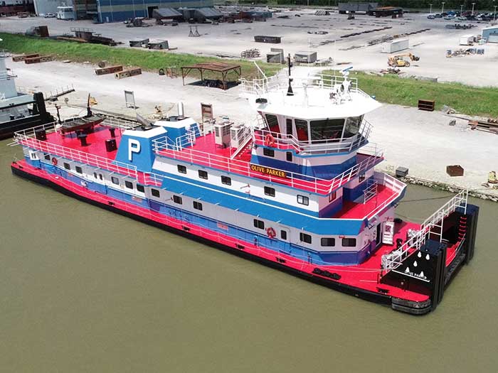 C&C Marine delivers first towboat for Parker Towing