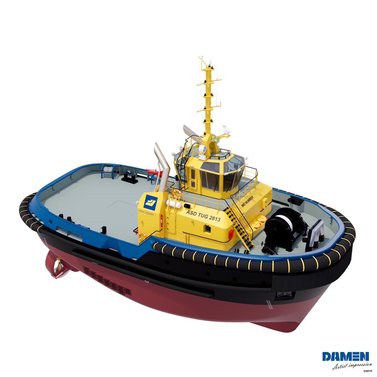 SAAM Towage contracts Damen for delivery of tug vessel