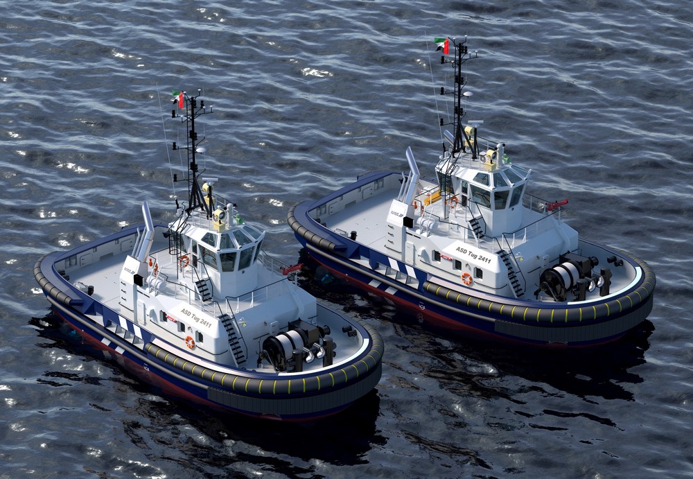 Damen Shipyards Group and Abu Dhabi Ports sign contract for two Damen ASD Tugs 2411