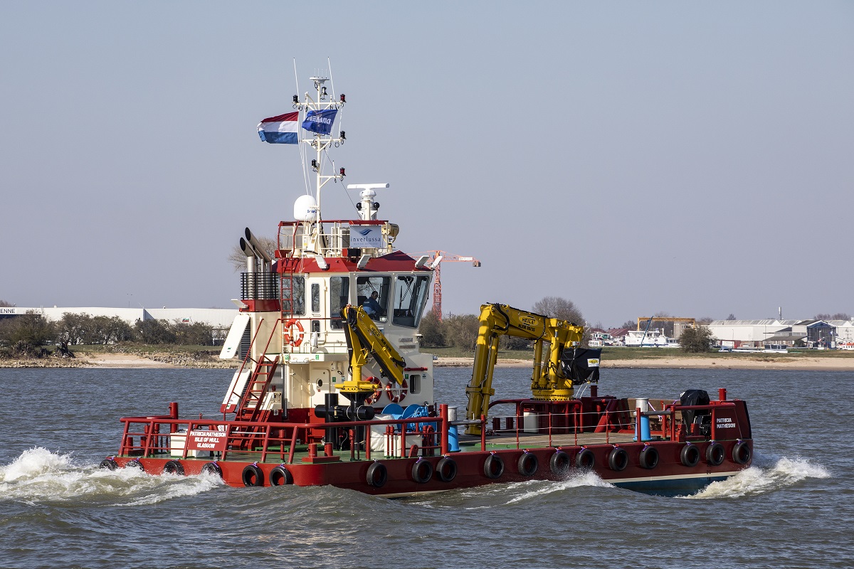 Damen delivers Multi Cat 1908 to Inverlussa Marine Services