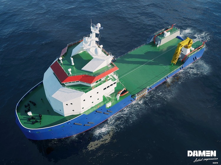 Albwardy Damen receives MASTECH award for the new Damen Multibuster 8020