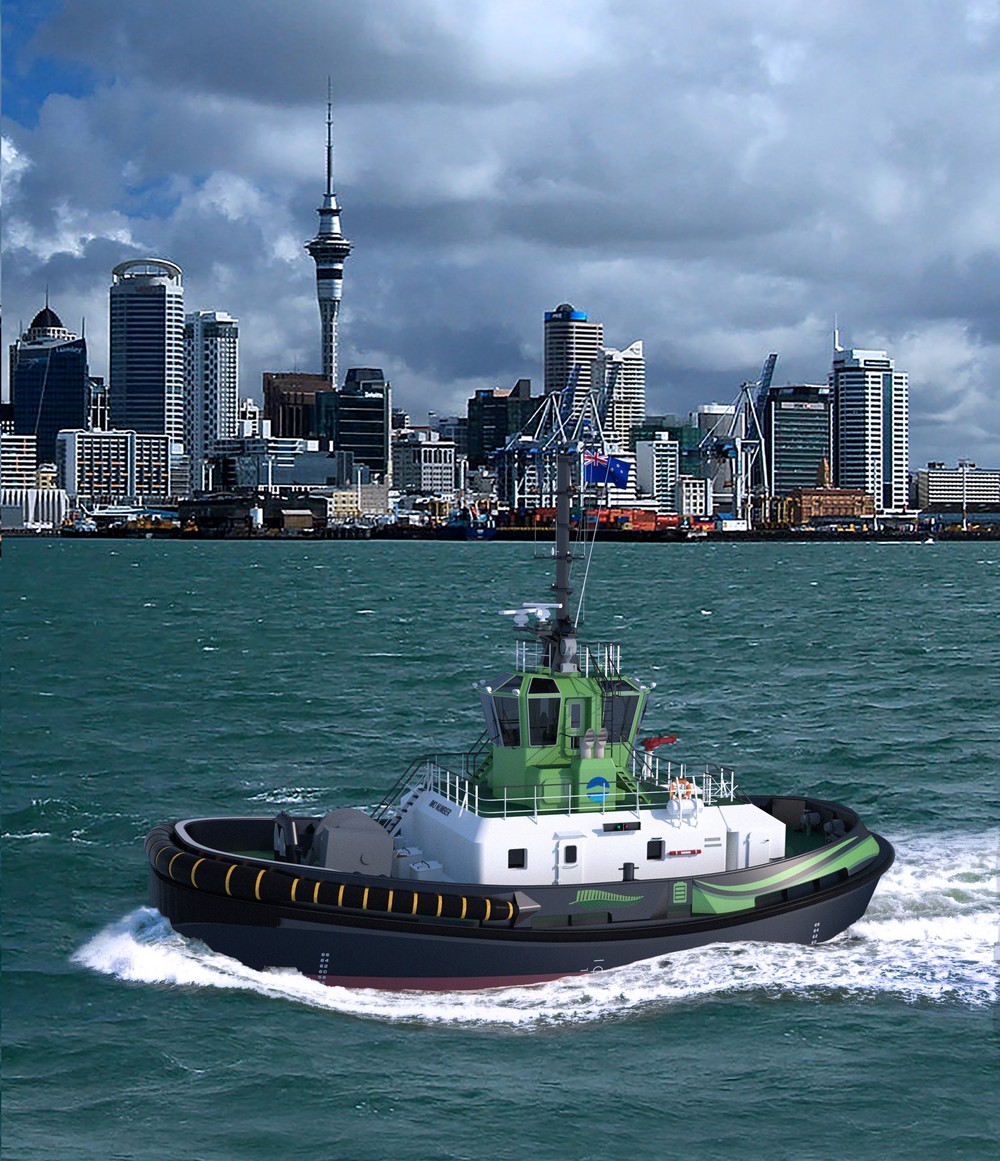 Damen signs contract with Ports of Auckland for  fully electric RSD-E Tug 2513