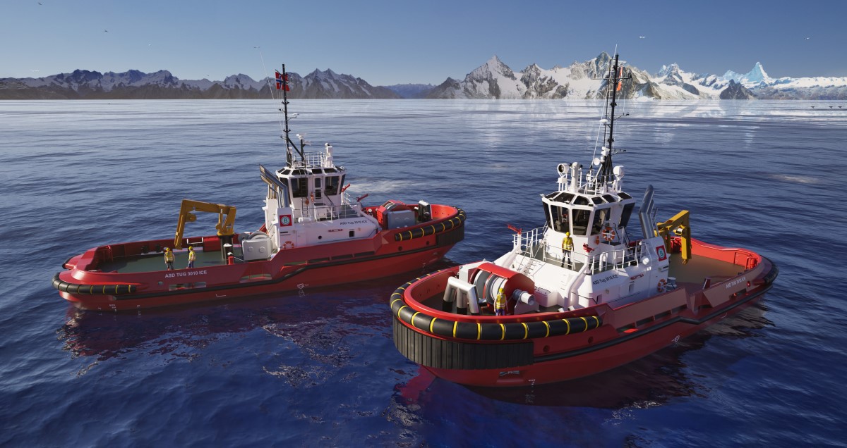 Damen to deliver two ASD Tugs 3010 ICE to Norway’s BOA Group