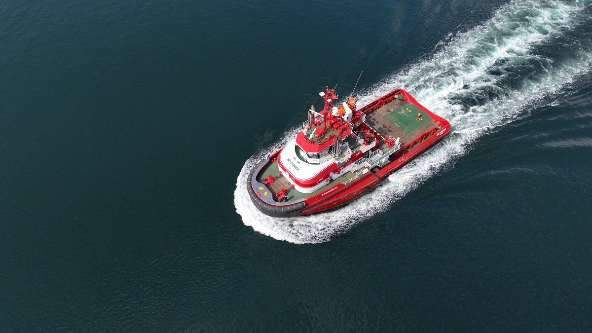 UZMAR Delivers Hybrid Offshore Tugboat to Norway’s Buksér og Berging AS: A New Generation at Sea