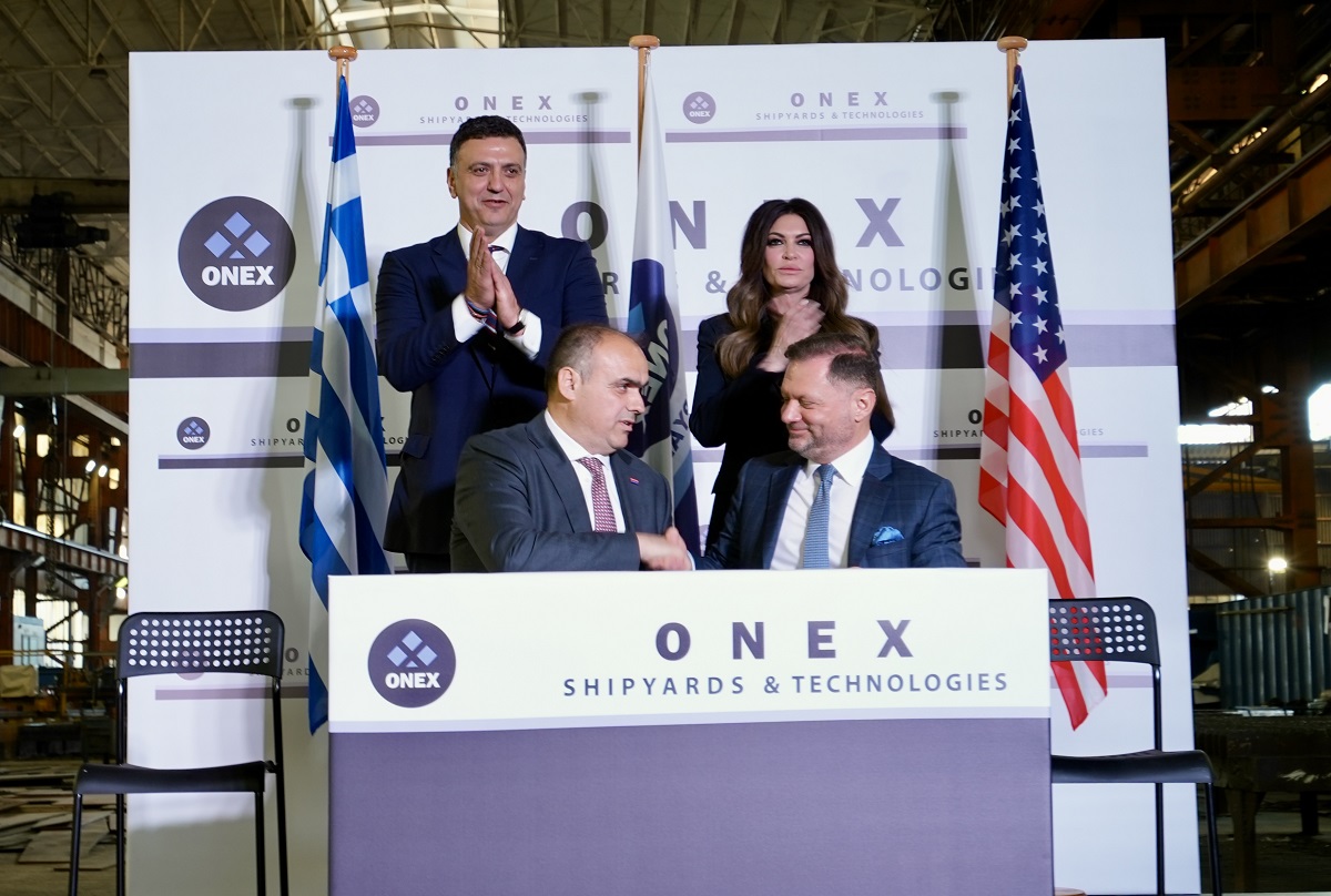 ONEX και MEGATUGS sign contract for the construction of two modern tugboats