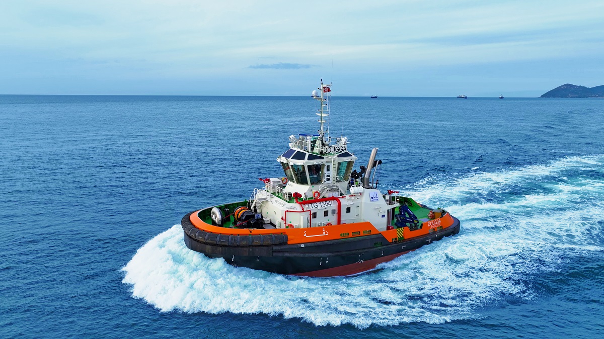 Continuing a six-vessel journey: Med Marine delivers Dougga, the fourth step in OMMP’s program