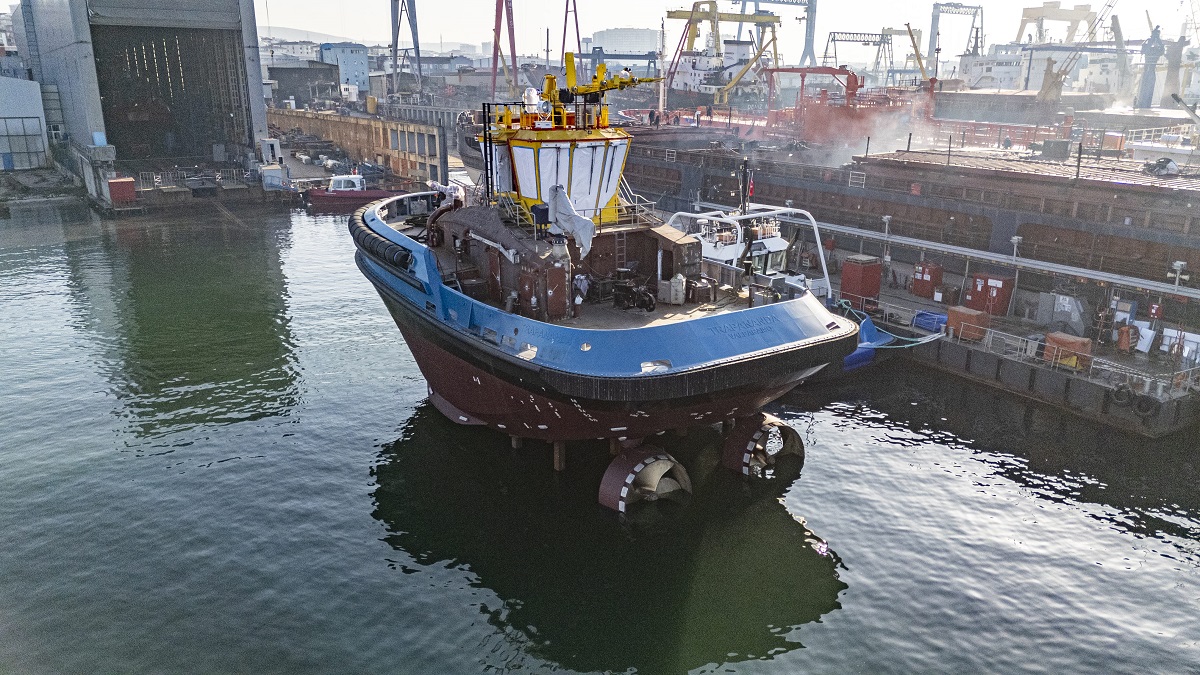 Enap and SAAM launch Latin America’s first electric tug in Turkey