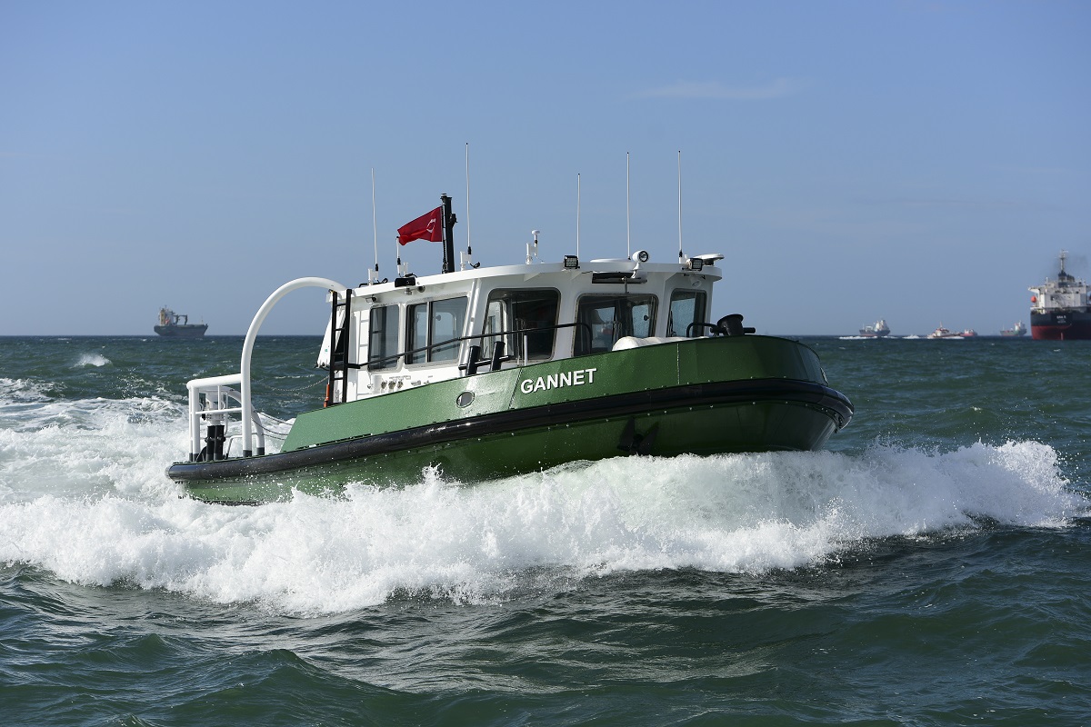 Sanmar delivers two line-handling pusher crafts to Scottish operator