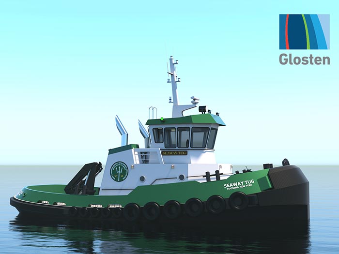 Washburn & Doughty to build Glosten-designed ASD tug for SLSDC