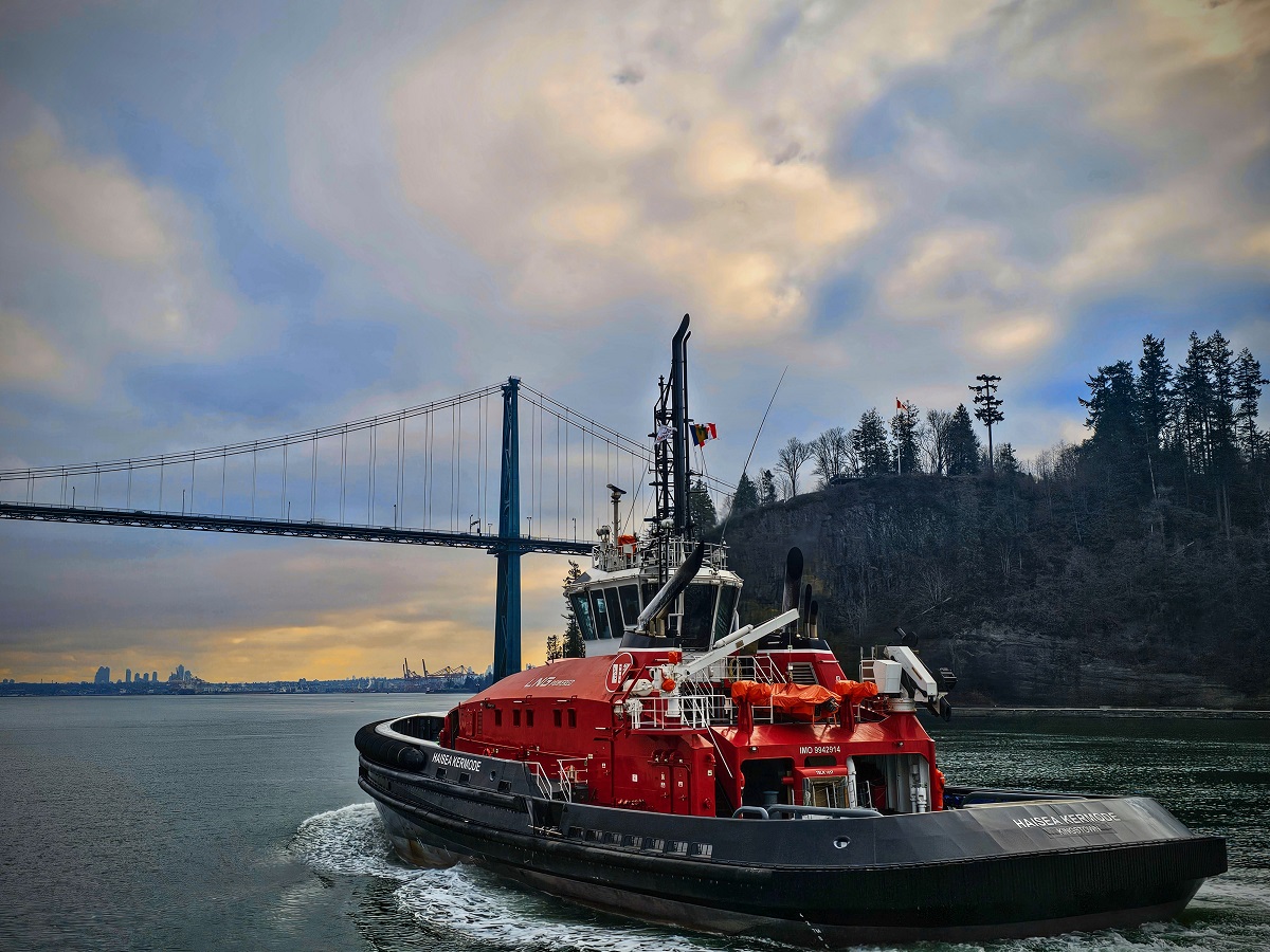 Delivery adds to the world’s most environmentally-friendly tug fleet