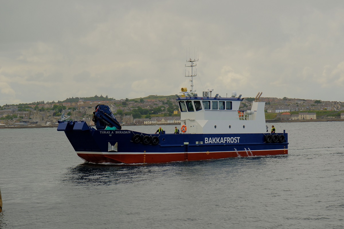 24.0m workboat ‘TURAS A BHRADAIN’ for Bakkafrost Scotland