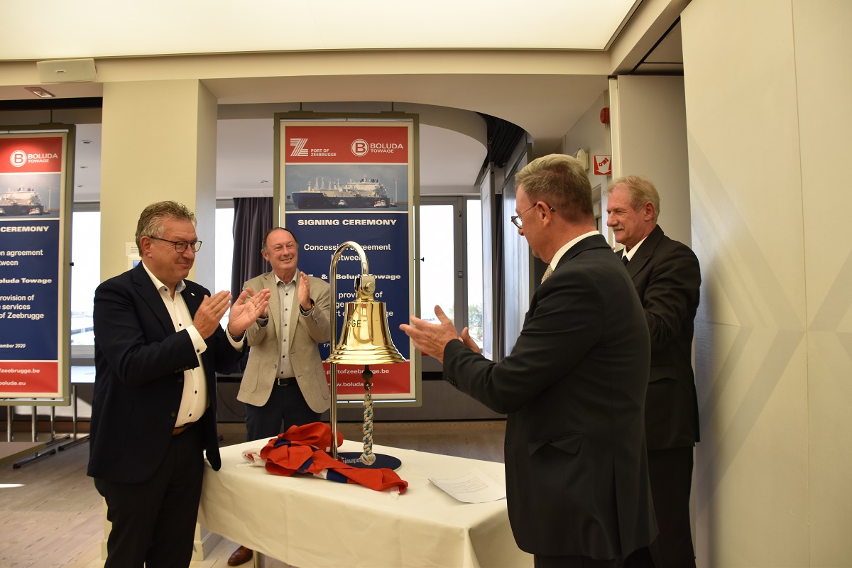 MBZ and Boluda Towage Europe sign the 5-year concession agreement