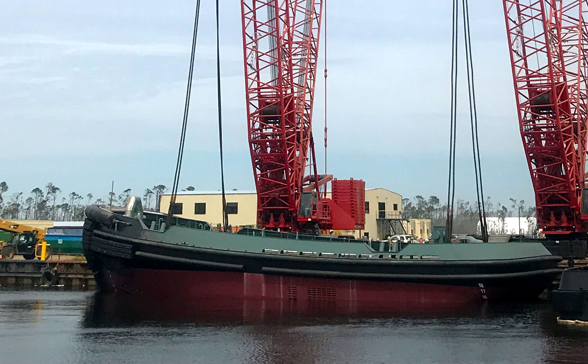 Eastern Shipbuilding Group, Inc. Launches the Capt. JIM McAllister for McAllister Towing and Transportation Co., Inc.