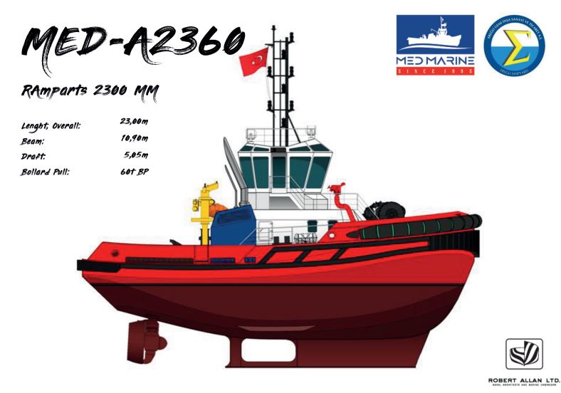 Svitzer chooses Med Marine exclusive design tug