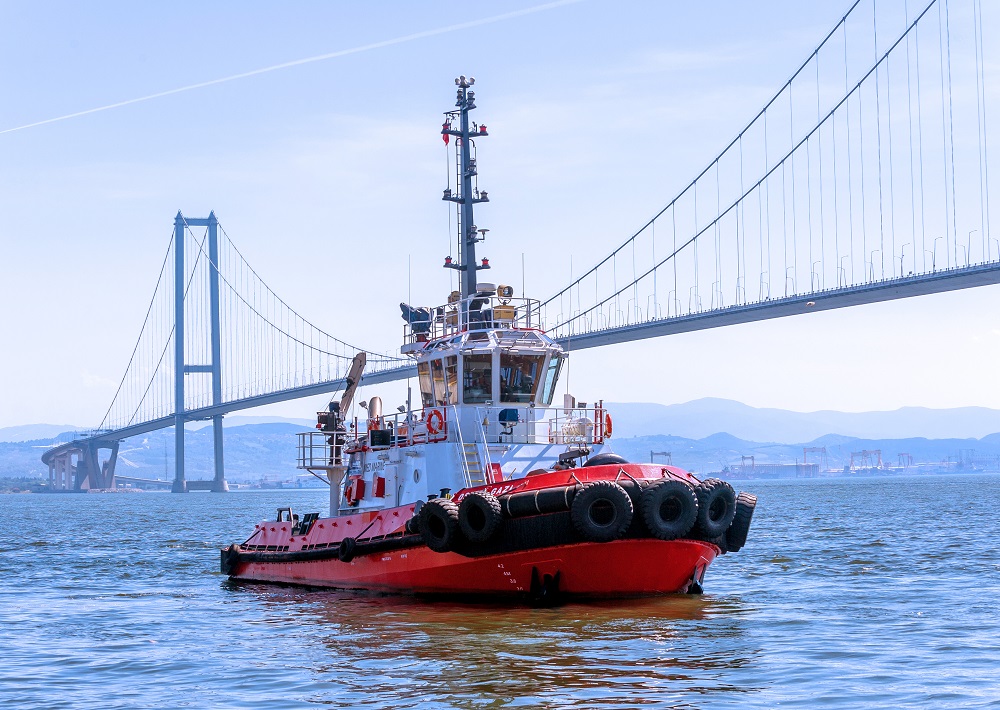 MED MARINE delivers a 24m ASD Tug from Turkey to Estonia