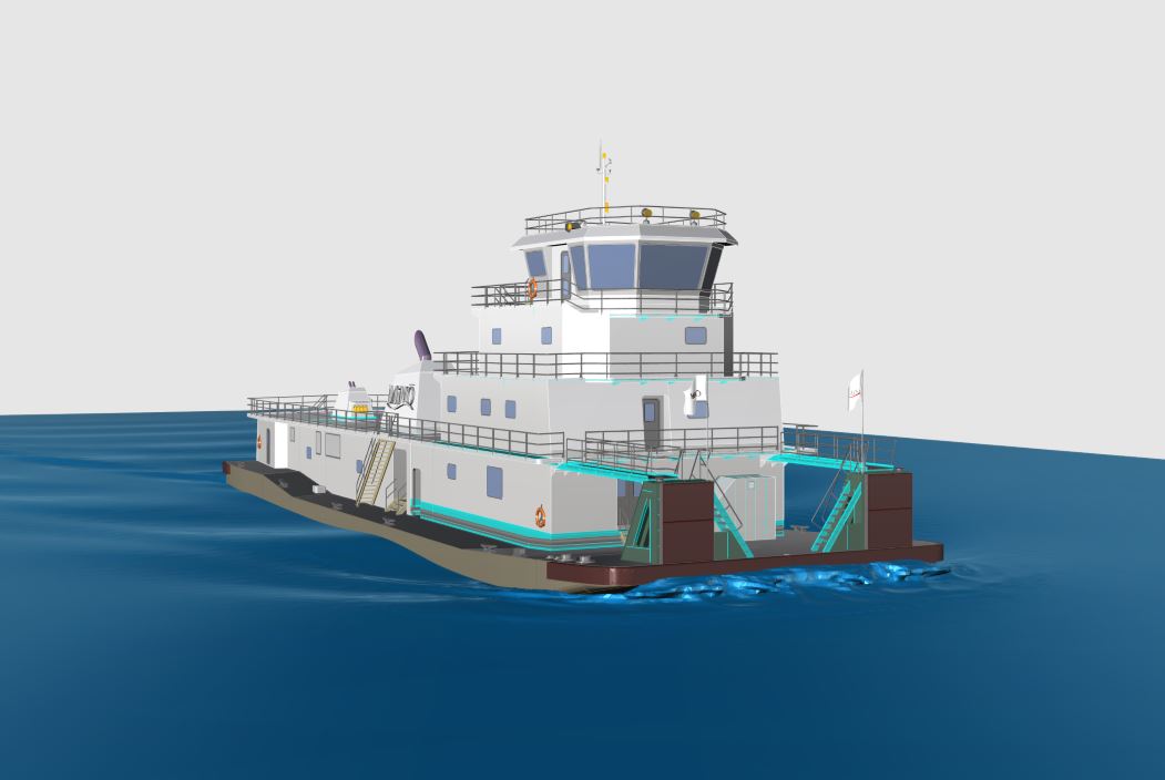 MiNO Marine LLC Announces New 6000hp Towboat Design