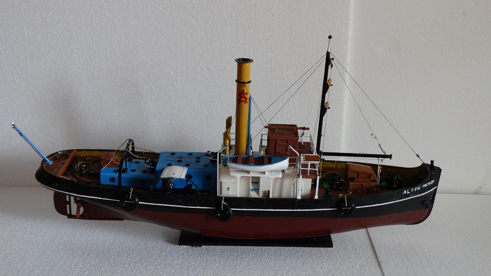 Model of the Tugboat Altsu Mendi