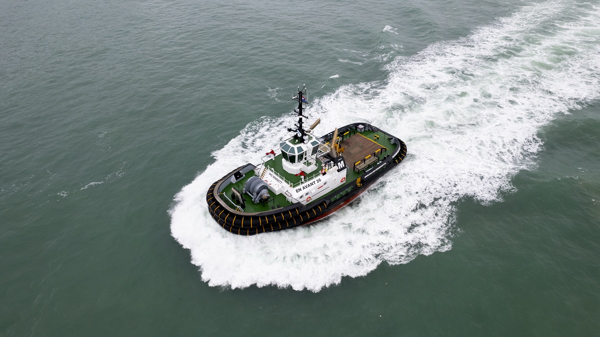Muller invest again in newly built 90 tons tugboat.