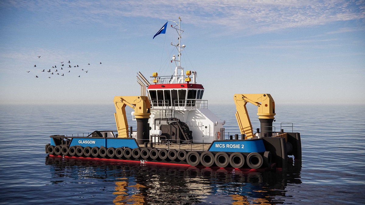 Damen Shipyards delivers Damen Multi Cat 2712 to Maritime Craft Services (Clyde) Ltd