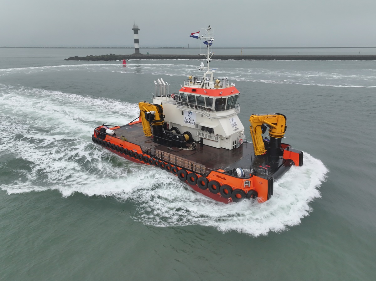 Damen delivers purpose-built Multi Cat 3113 Leask Marine