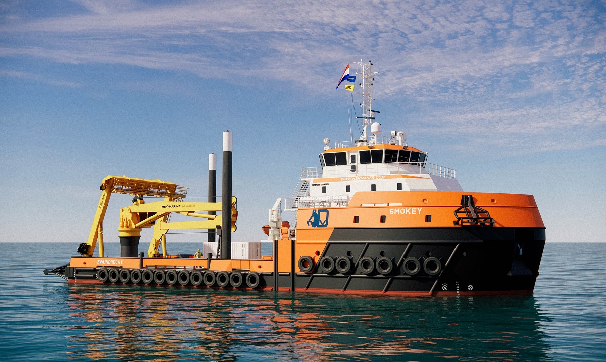 Damen signs LOI with Herman Sr. for new Multi-Purpose Vessel 4916