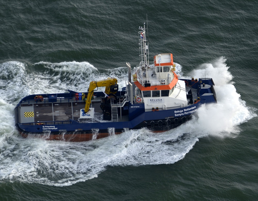 Neptune Marine delivers ICE-class EuroTug 3010 to Beluga Projects Logistic
